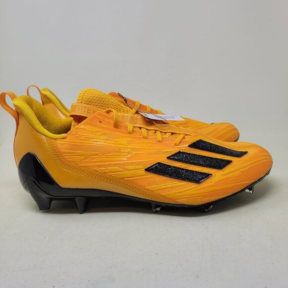 Adidas Adizero Football Cleats Men Size 14 Gold Black HP6598 main image 9